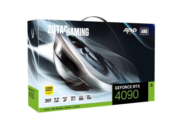 Zotac NVIDIA GeForce RTX 4090 AMP Extreme AIRO Box View