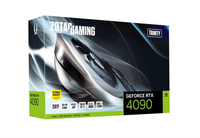 Zotac NVIDIA GeForce RTX 4090 Trinity Box View