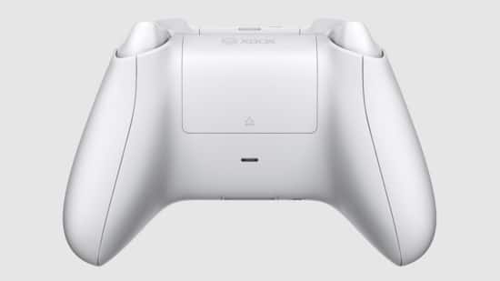 Xbox Wireless Controller - Robot White Flat Rear View