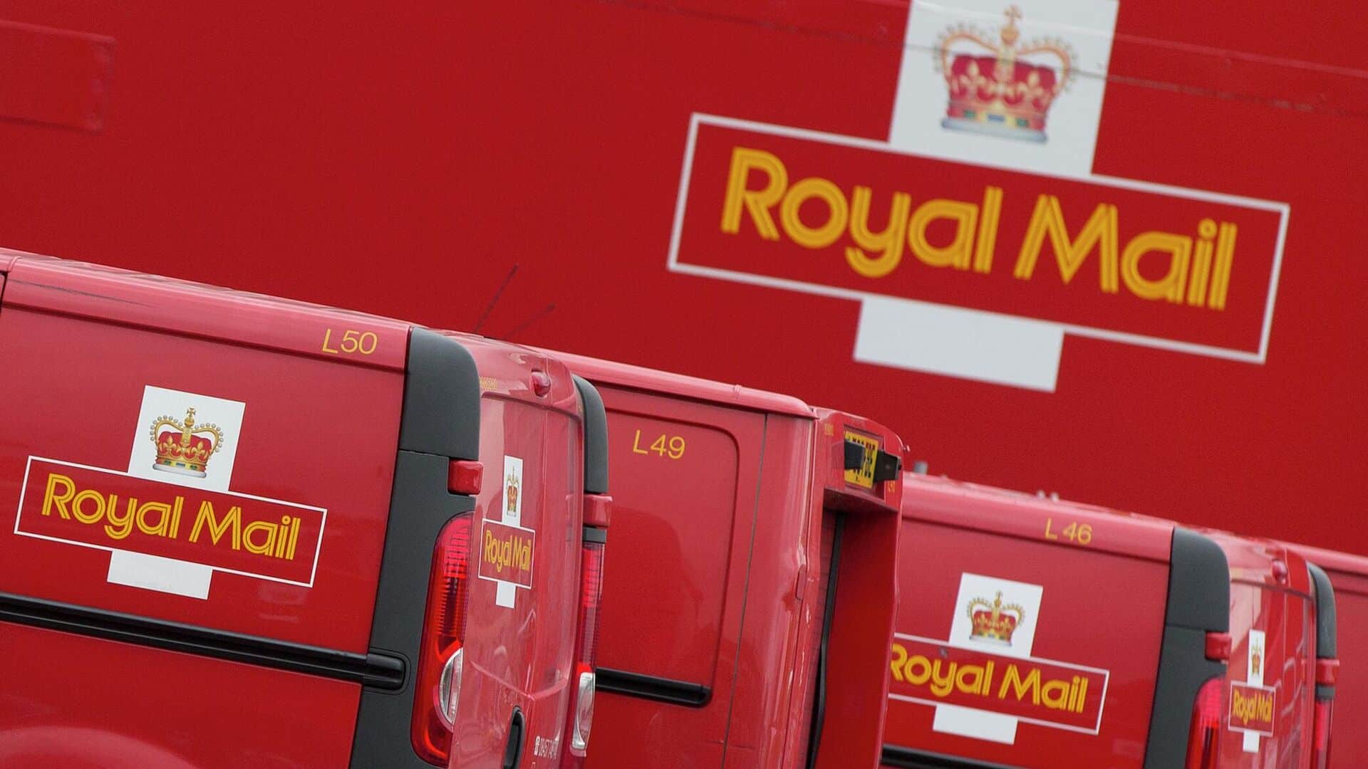 Royal Mail Vans & Logo