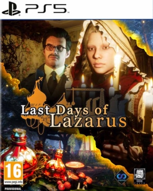 Last Days of Lazarus Box Art PS5