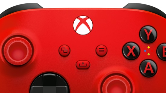 Xbox Wireless Controller - Pulse Red Button View
