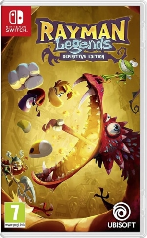 Rayman Legends: Definitive Edition Box Art NSW