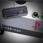 PlayStation Retro Desk Mat Cover View