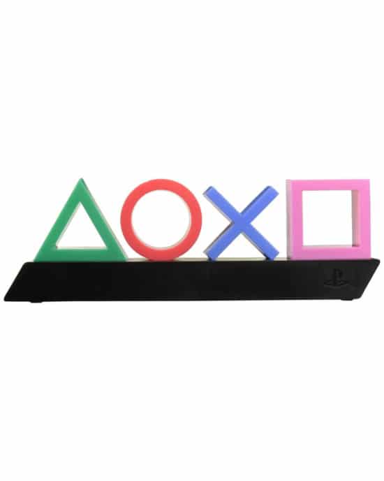 PlayStation Icons Light Flat Front View
