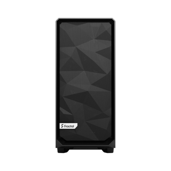 Fractal Design Meshify 2 Compact Lite Black TG Front View