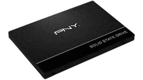 PNY CS900 Series 480GB Angled Front View