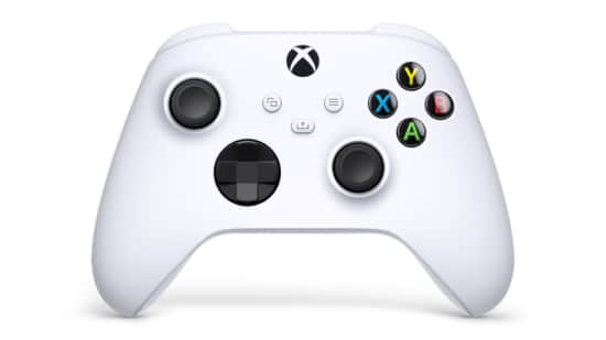 Xbox Wireless Controller - Robot White Flat Front View