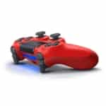 Sony PS4 Magma Red Dualshock 4 Wireless Controller Angled Side View