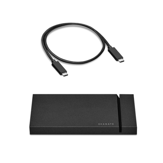 Seagate FireCuda 1TB Portable Gaming SSD Cable View