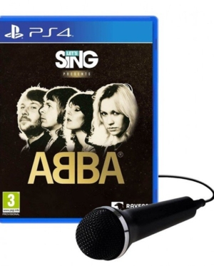 Let's Sing ABBA + 1Mic Box Art PS4