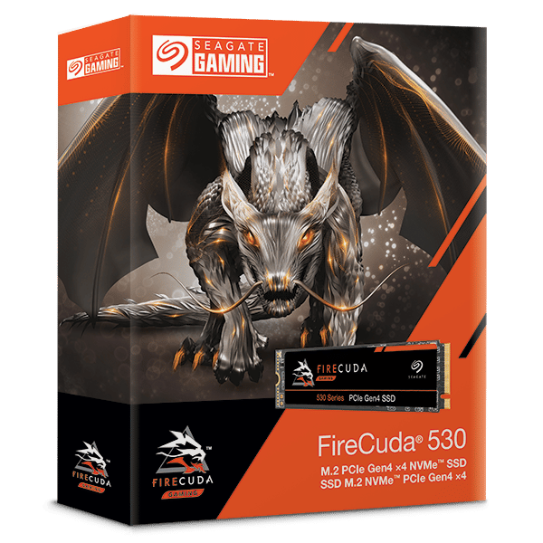 Seagate FireCuda 530 500GB without Heatsink Box View