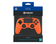 Nacon Wired Compact Controller - Orange Box View
