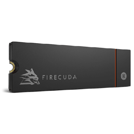 Seagate FireCuda 530 1TB Angled Front View