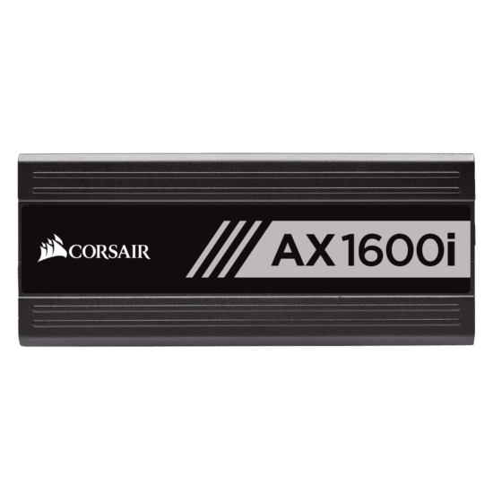 The Corsair AX1600i Side View