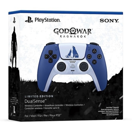 Sony PS5 God of War Ragnarok Limited Edition DualSense Wireless Controller Box View