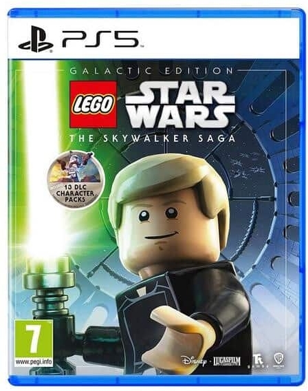 LEGO Star Wars: The Skywalker Saga Galactic Edition Box Art PS5