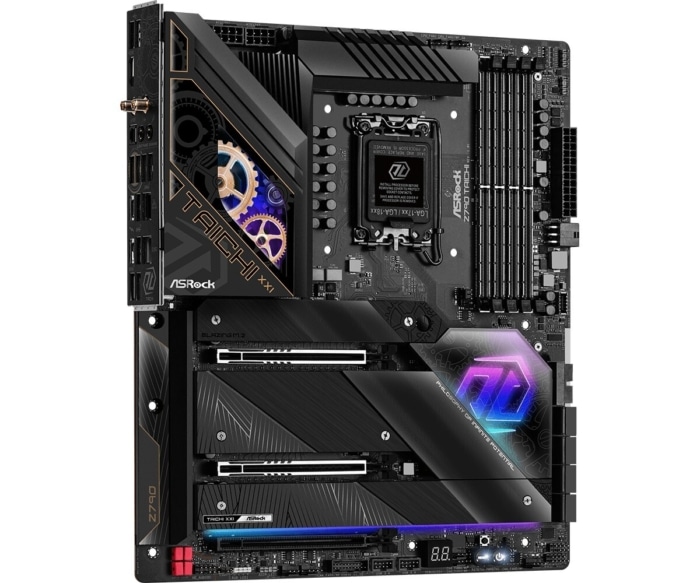 ASRock Z790 Taichi Angled Front View