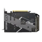 ASUS Dual NVIDIA GeForce RTX 3060 V2 Flat Rear View