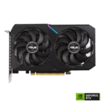 ASUS Dual NVIDIA GeForce RTX 3060 OC Flat Front View