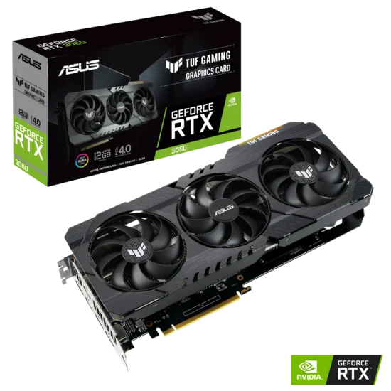 ASUS TUF Gaming NVIDIA GeForce RTX 3060 V2 Box View