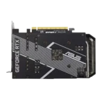 ASUS DUAL NVIDIA GeForce RTX 3060 Ti V2 MINI OC Backplate View