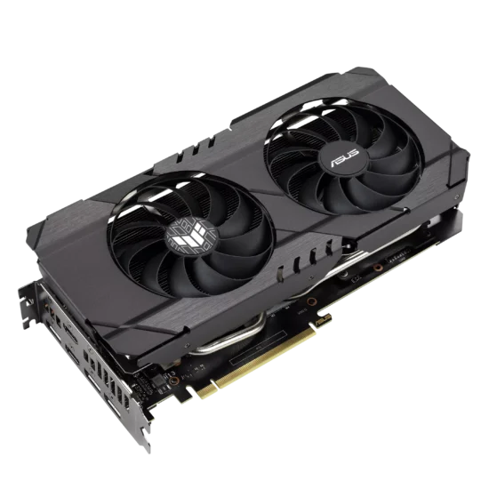 ASUS TUF Gaming NVIDIA GeForce RTX 3050 OC Angled Front View