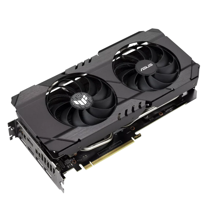 ASUS TUF Gaming NVIDIA GeForce RTX 3050 OC Angled Front View