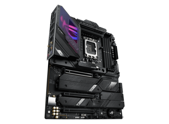 ASUS ROG Strix Z790-E Gaming WiFi Angled Front View