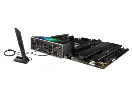 ASUS ROG Strix X670E-F Gaming WiFi Connectivity View