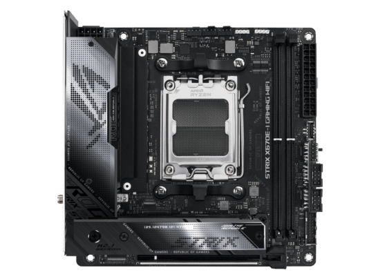 ASUS ROG Strix X670E-I Gaming WiFi Flat Front View