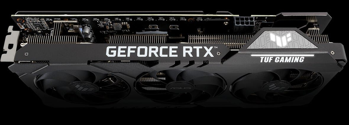 ASUS TUF Gaming NVIDIA GeForce RTX 3060 Ti V2 OC Cover View