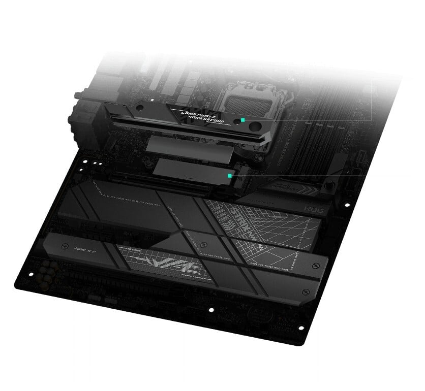 ASUS ROG Strix X670E-F Gaming WiFi Cover View