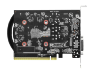 Palit NVIDIA GeForce GTX 1650 StormX 4GB Backplate View