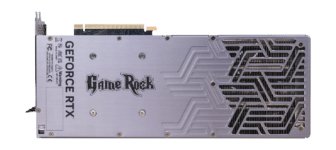Palit NVIDIA GeForce RTX 4080 GameRock OmniBlack Backplate View
