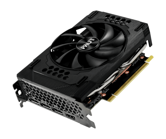 Palit NVIDIA GeForce RTX 3060 StormX 8GB Angled Front View