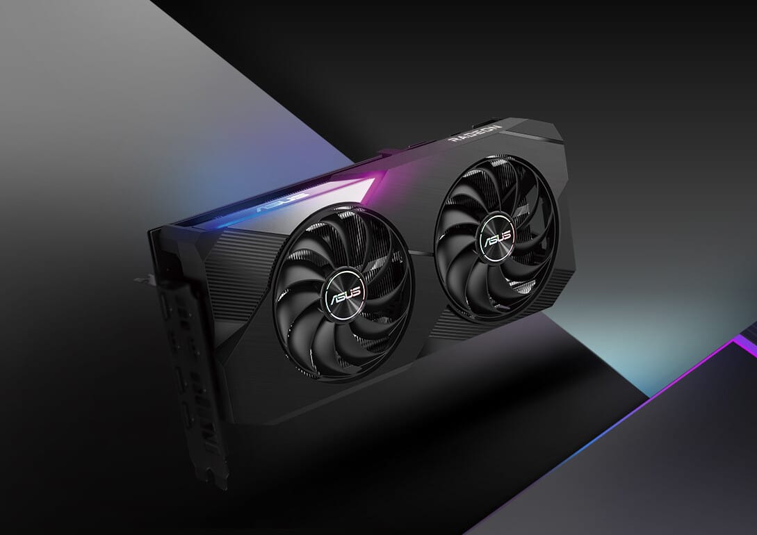 ASUS Dual AMD Radeon RX 6700 XT OC Edition Cover View