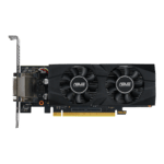 ASUS NVIDIA GeForce GTX 1650 OC Flat Front View