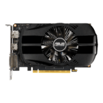 ASUS Phoenix NVIDIA GeForce GTX 1650 OC Front Flat View
