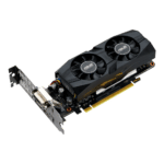 ASUS NVIDIA GeForce GTX 1650 Angled Front View