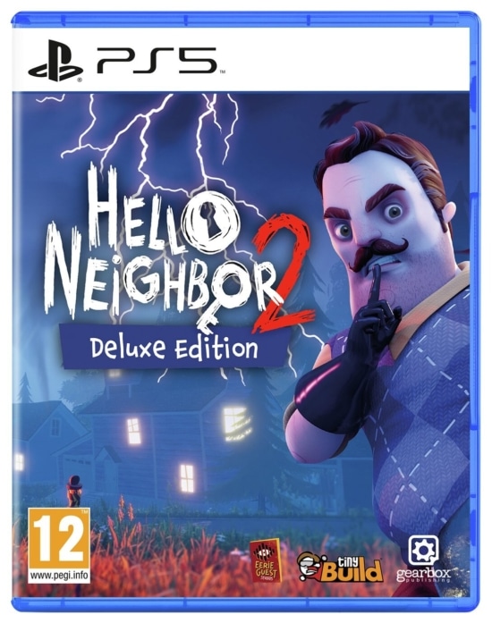 Hello Neighbor 2: Deluxe Edition Box Art PS5