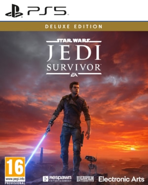 Star Wars Jedi: Survivor Deluxe Edition Box Art PS5