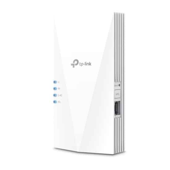 TP-LINK RE600X Angled Front View