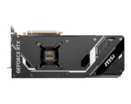 MSI NVIDIA GeForce RTX 4080 16GB VENTUS 3X Backplate View
