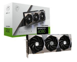 MSI NVIDIA GeForce RTX 4080 16GB SUPRIM X Box View