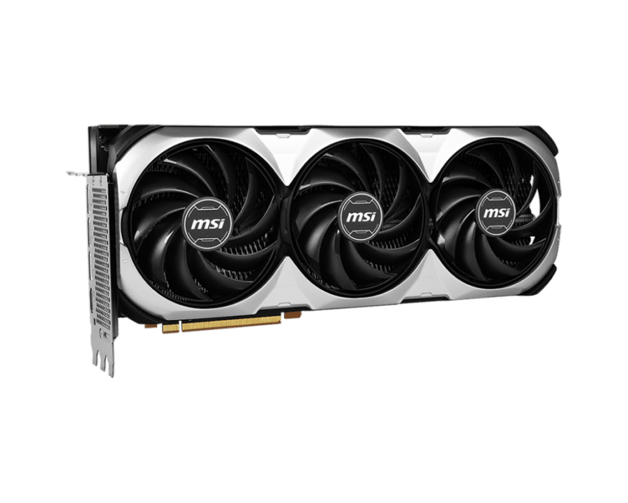 MSI NVIDIA GeForce RTX 4090 VENTUS 3X 24G OC Angled Front View