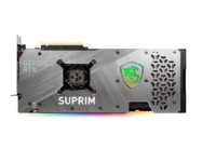 MSI NVIDIA GeForce RTX 3070 Ti SUPRIM X Backplate View