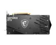 MSI NVIDIA GeForce RTX 3060 Ti GAMING X Backplate View