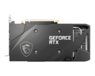 MSI NVIDIA GeForce RTX 3060 Ti VENTUS 2X 8G OCV1 Backplate View