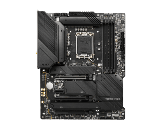 MSI MAG Z690 TOMAHAWK WIFI DDR4 Flat Front View